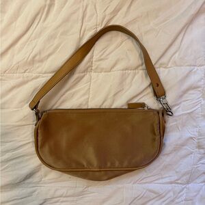 BY FAR Tan Women's Shoulder Rachel Bag - Classic Minimalist Style
